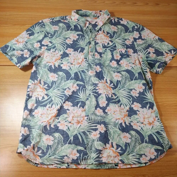 Chubbies Floral Hawaiian Shirt 2XL - Picture 3 of 8